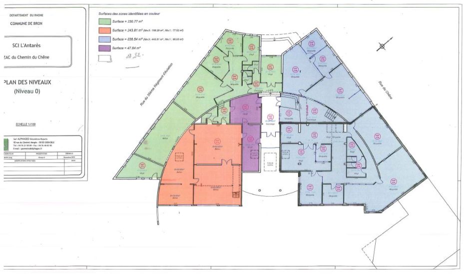 Bureau Bron 307m² Vente bureau Bron Rhône OVBUR2109998 6